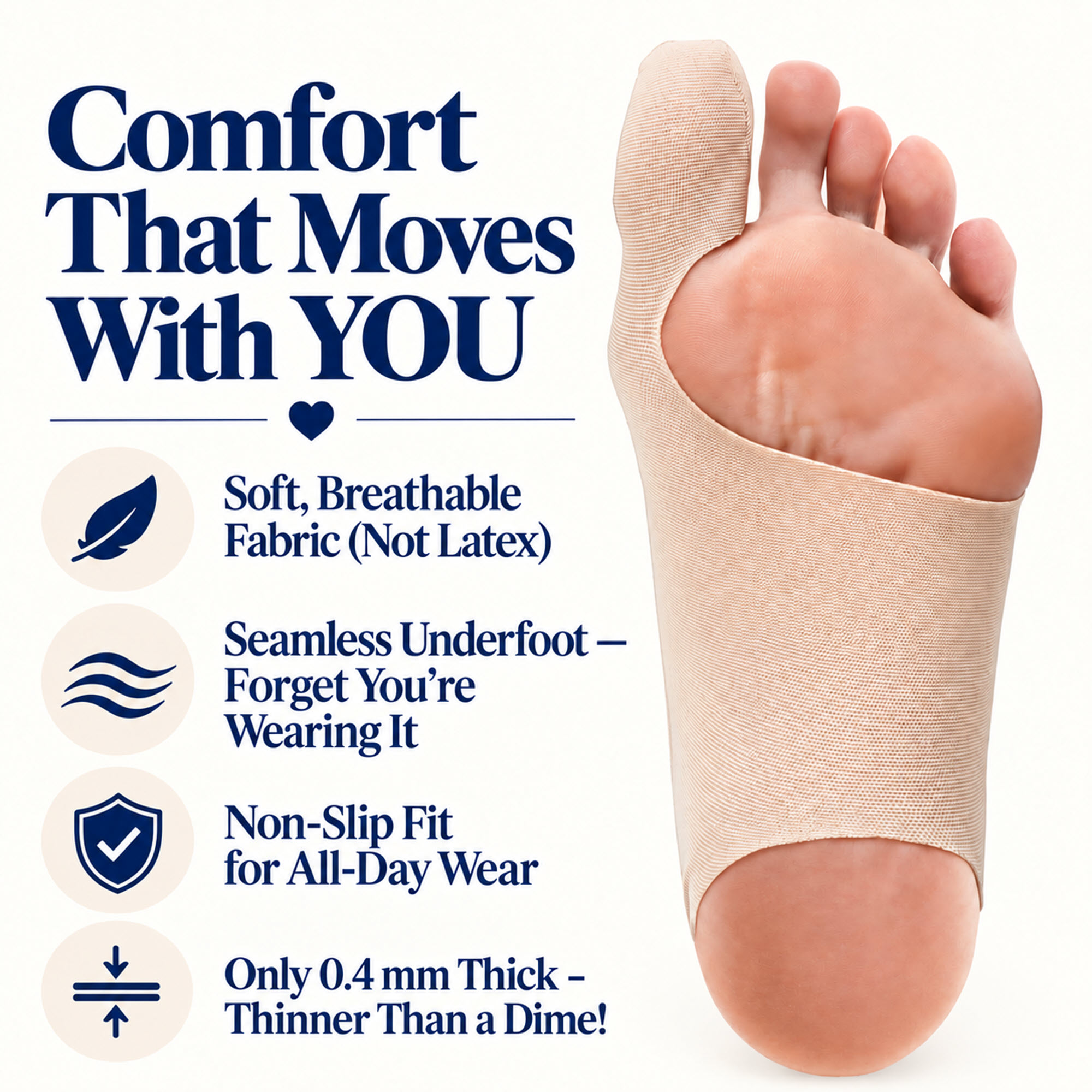 Bunion Corrector Comfort that Moves With You Soft Breathable Non Slip