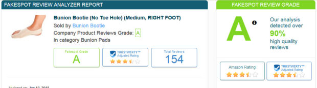 Fakespot-Review-Bunion-Bootie